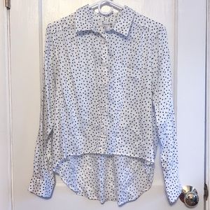 Polka dot blouse